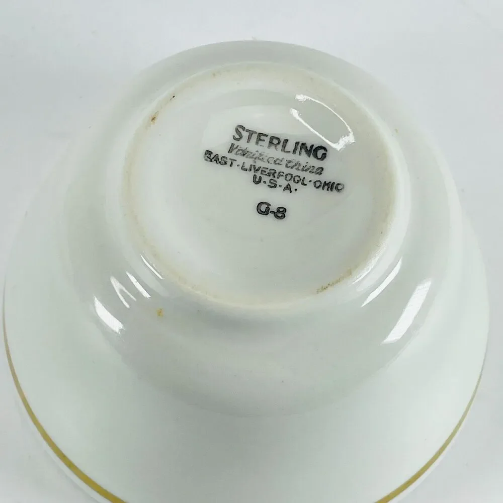 Vtg Union Pacific Railroad UPRR Winged Streamliner China Sugar Soup Bowl Cup Lid